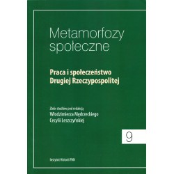 Metamorfozy społeczne, t. 9: Praca i społeczeństwo Drugiej Rzeczypospolitej, pod red. W. Mędrzeckiego i C. Leszczyńskiej