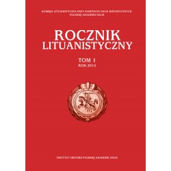 Rocznik Lituanistyczny, t. I (2015), red. Andrzej Zakrzewski
