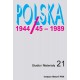 Polska 1944/45-1989. Studia i materiały, t. 20 (2022), red. Tomasz Szarota