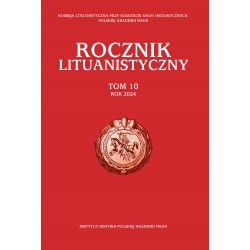 Rocznik Lituanistyczny, t. 10 (2024), red. Andrzej Zakrzewski