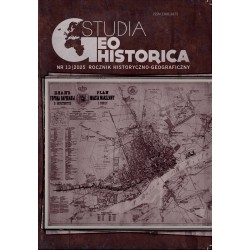 Studia Geohistorica. Rocznik historyczno-geograficzny, nr 13/2025, red. M. Słoń
